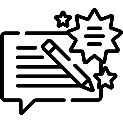 Icon representing our team with hands holding people